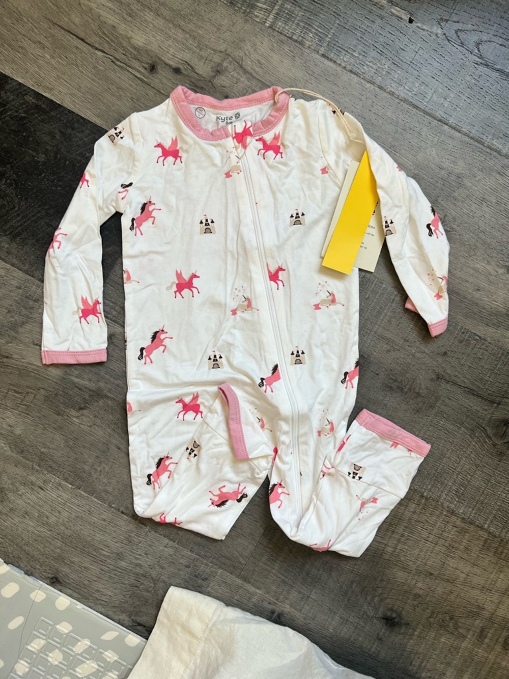 Kyte Sleeper with Pink Unicorn Print